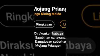 Download lagu Lagu Nining Meida - Mojang Priangan #niningmeida #shorts mp3 Download lagu Lagu Nining Meida - Mojang Priangan #niningmeida #shorts mp3