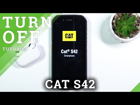 How to Switch Off CAT S42 - Trun Off Android Smartphone