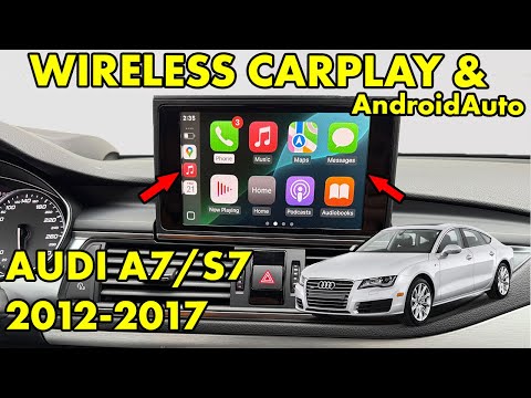 Wireless CarPlay and AndroidAuto Audi A7 / S7 / RS7 2012 2013 2014 2015 2016 2017