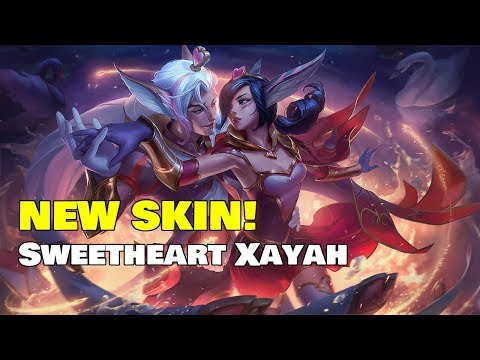 NEW SKIN! Sweetheart Xayah | GAMEPLAY
