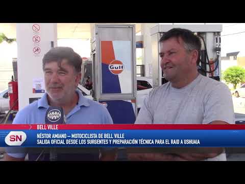 UNA MOTO Y EL DESAFÍO DE UNIR BELL VILLE CON USHUAIA