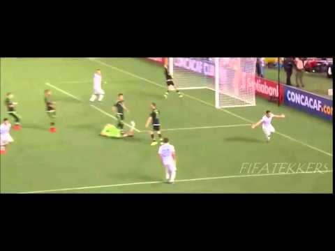 Bobby Wood Goal vs MEX CONCACAF CUP 2-2 (3-2) [2015]
