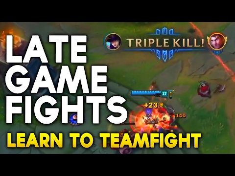 Learn to Teamfight : WINNING LATE GAME fights as an ADC (League of Legends)