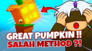 Candy Blossom HALLOWEEN ?! GREAT PUMPKIN SALAH METHOD ! Grow A Graden