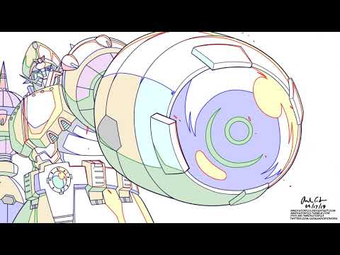 Megaman X4 MV - Random animation clips 1 (Cyber Peacock, General, Double)