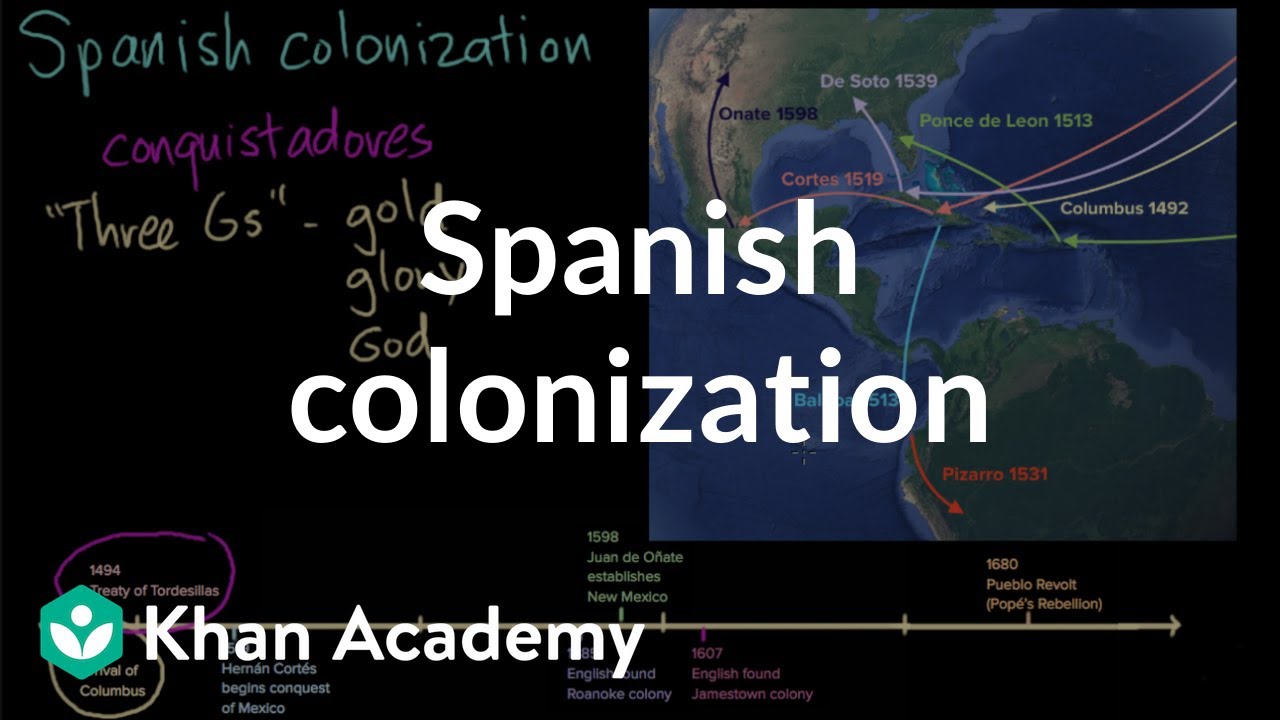 Spanish colonization | Period 1: 1491-1607 | AP US History | Khan Academy