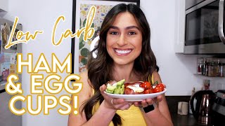 Ham and Egg Cups! Easy Low-Carb Breakfast