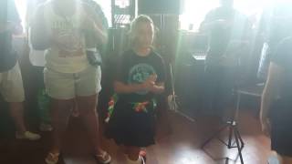 Irish Dance Group performs at Kelley O'Neil's Waikiki on St. Patrick's Day 2017