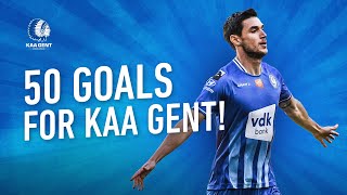 Download lagu The 50 goals of Roman Yaremchuk for KAA GENT 🔵⚪️ mp3