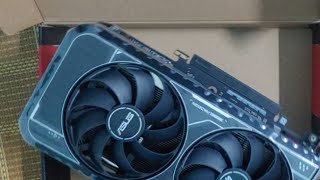 ASUS Dual Radeon RX 6600 V3 8GB GDDR6 quick unboxing