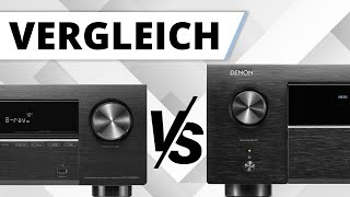 Denon X4800H und X3800H - wo liegen die Unterschiede beider AV-Receiver?