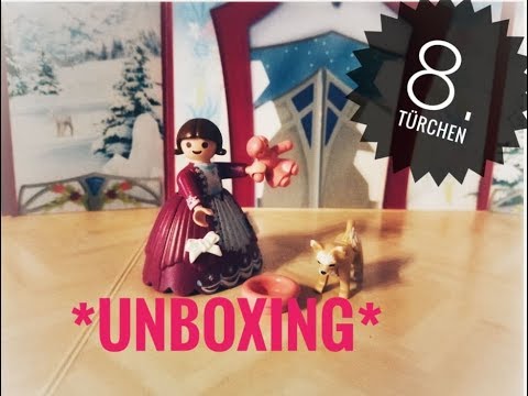 Adventskalender öffnen 8. Türchen - Playmobil 9485