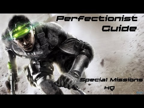 Splinter Cell Blacklist Perfectionist Walkthrough: Special Missions HQ