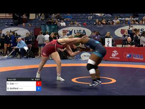 76 Kg Prelims Emily Cue Unattached Vs Dymond Guilford Titan Mercury Wrestling Club