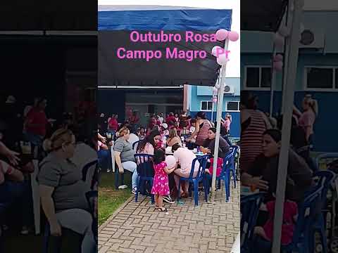 Outubro Rosa Campo Magro. #vivaosus #campomagro