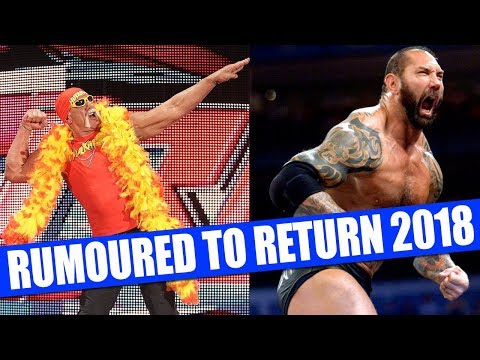 10 Wrestlers Rumoured to Return To WWE in 2018