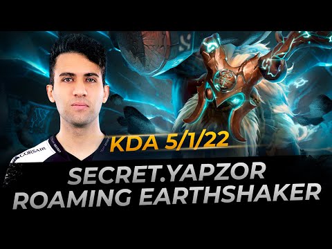 Roaming Earthshaker by Yapzor - Dota 2 Replay Full Gameplay