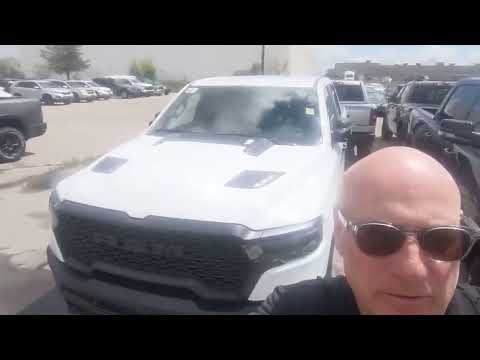 2026 Ram 1500 Rebel 4x4 Crew Cab 5'7" Box in White for sale at Kitchener Chrysler Dodge Jeep Ram in Kitchener, ON