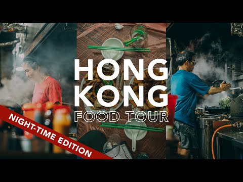 HONG KONG FOOD TOUR - Dai Pai Dong, Durian Dessert, Egg Waffles
