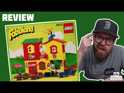 20 Euro für diese kleine Antenne? LEGO® 3672 Garten-Hotel von 1982 [Review]