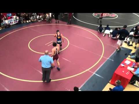 Mike Longo vs Brian Sergi 152 lbs Freestyle 2012 CA Association Duals