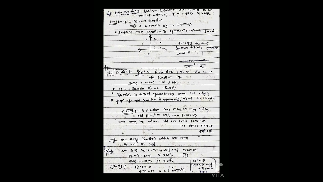 short notes (2) multivariable calculus @bsprepration