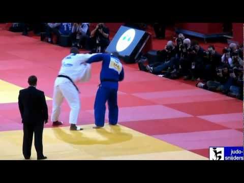Judo 2012 Grand Slam Paris: Riner (FRA) - Tangriev (UZB) [+100kg] semi-final