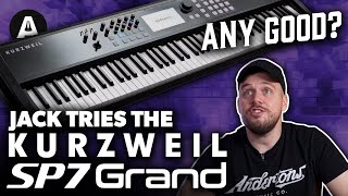 Video thumbnail for What Will Jack think of the Kurzweil SP7 Grand? by Andertons Synths, Keys and Tech