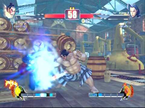 Street Fighter 4: vs. zarrec