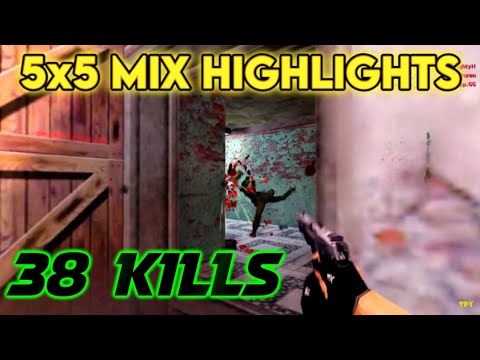 😱 UNSTOPPABLE 38 Kills on Mirage - CS 1.6 Pro Mix | TGS GAMING PRO