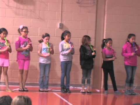 Ponca City Lincoln Elementary Recorder Ensemble May 2014