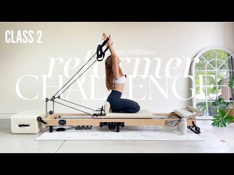 Class 2 | 4-Week Reformer Pilates Challenge (Week 1) 45min Flow with no extra equipment!