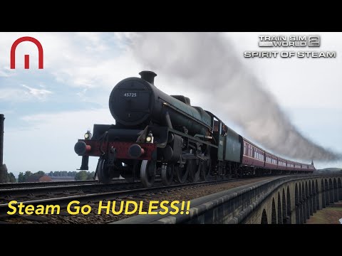 Train Sim World 2 - Steam go HUDLESS - Spirit of Steam - Crewe to Liverpool Lime Street