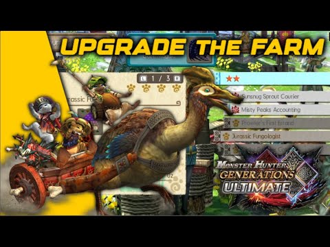 Monster Hunter Generations Ultimate | How to unlock more carts in the farm | Rook Rules #MHGU