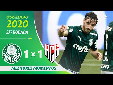 Gols e lances de Palmeiras x Atlético-GO