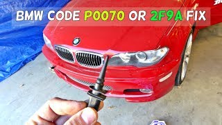 BMW CODE P0070 AMBIENT TEMPERATURE SENSOR FIX CODE P0070 2F9A