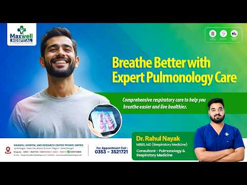 Meet Dr. Rahul Nayak. Now consulting at Maxwell Hospital & Research Centre #lunghealth