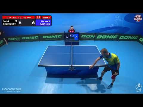 11:00 Oleksandr Ivashkin 0 - 3 Anatolii Levshyn West 1 WIN CUP 11.11.2022 | TABLE TENNIS WINCUP