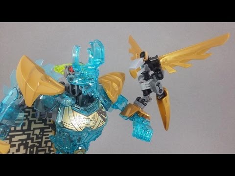 LET'S BUILD! - BIONICLE - "Ekimu's Falke" (Agil, Hawk of Light)