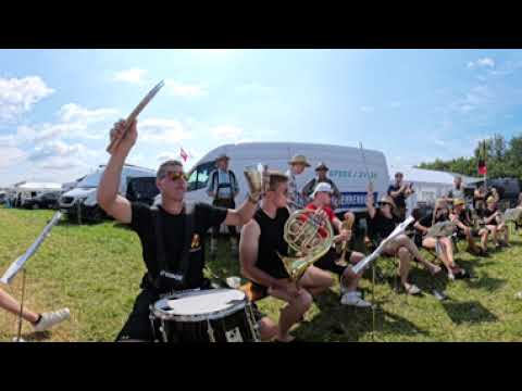 (360°4K) Von Freund zu Freund - Woodstock der Blasmusik 2024 Campingplatz