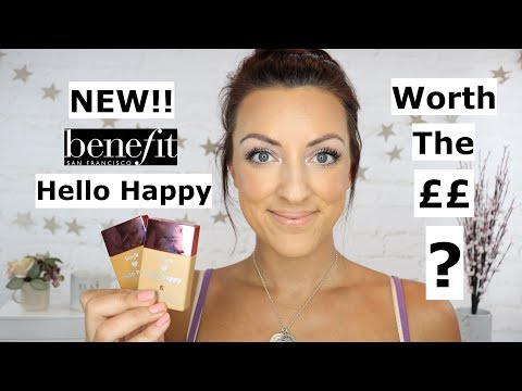 Benefit Hello Happy foundation Review and Wear Test!