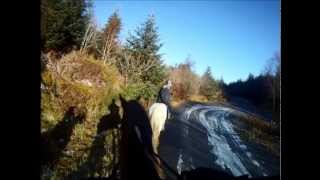 preview picture of video 'Betws-y-coed ride Dec 2010 GoPro HD'