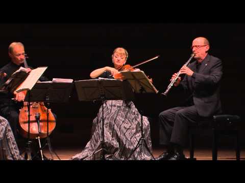 Brahms' Clarinet Quintet in B minor Opus 115 - New Zealand String Quartet with James Campbell