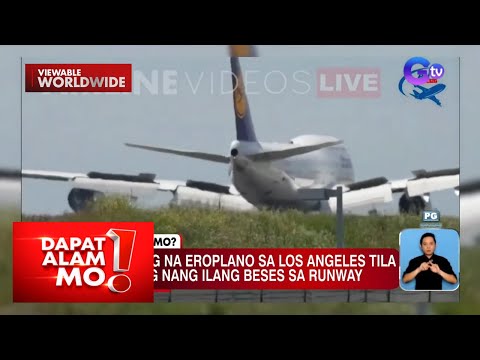 Paglapag ng isang eroplano, tila tumalbog daw sa runway?! Dapat Alam Mo!