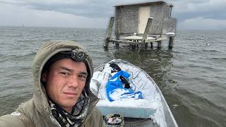Download lagu 24 HOURS sleeping in a duck blind during a blizzard mp3