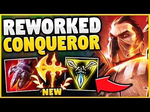 WTF!? NEW CONQUEROR ON DARIUS IS 100% BEYOND BROKEN! BEST KEYSTONE IN SEASON 9! - League of Legends