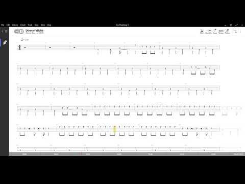 Donna Felicità ( Nuovi Angeli ) ,Tablatura e base Senza Basso - Backing bass track - NO BASS
