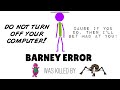 Barney Error 74 2024