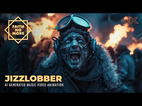 Faith No More's Jizzlobber • AI Generated Animation #faithnomore