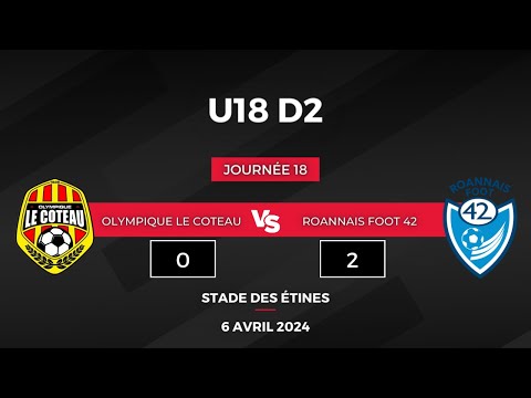 U18 D2 OLC I vs Roannais Foot 42 - 06.04.24